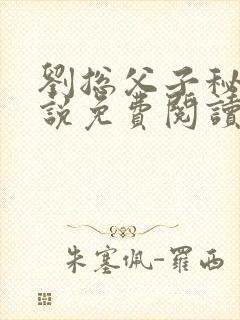 刘总父子秘书小说免费阅读