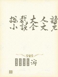 总裁大人请温柔小说全文免费阅读封面