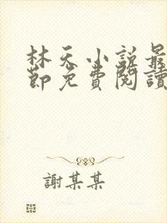 林天小说最新章节免费阅读全文