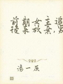 前期女主追男主后来放弃,男主不干的小说