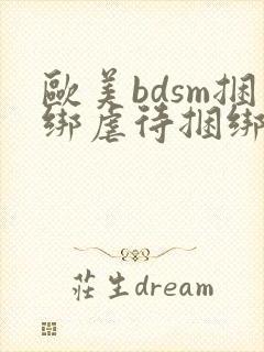 欧美bdsm捆绑虐待捆绑调教奴隶