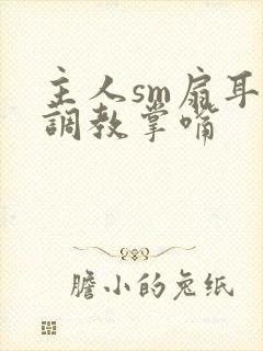 主人sm扇耳光调教掌嘴