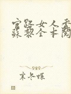 官路女人香聂飞苏黎全本阅读