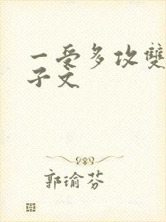 一受多攻双性生子文封面