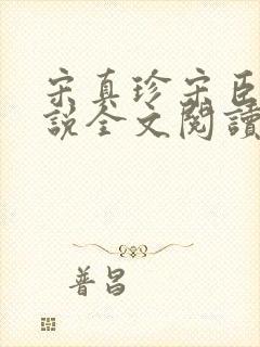 宋真珍宋臣煜小说全文阅读最新章节列表