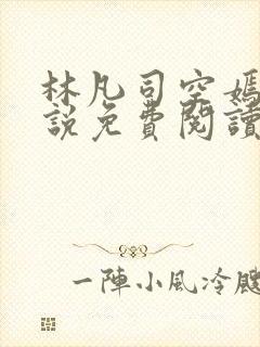 林凡司空嫣然小说免费阅读