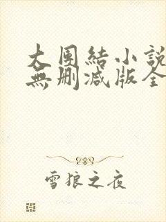大团结小说阅读无删减版全文封面