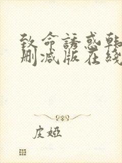 致命诱惑韩国无删减版在线播放