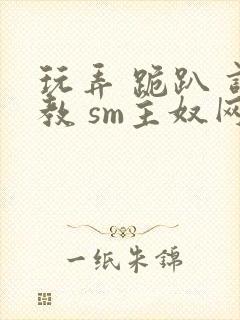 玩弄 跪趴 调教 sm主奴网站