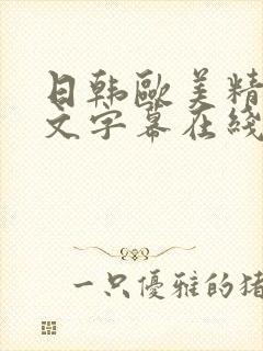 日韩欧美精品中文字幕在线