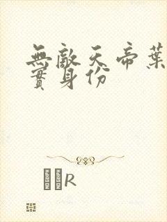 无敌天帝叶凡真实身份