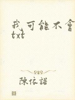 我可能不会爱你txt