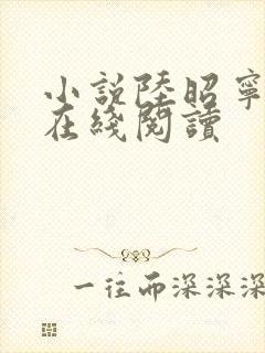 小说陆昭宁萧昀在线阅读封面