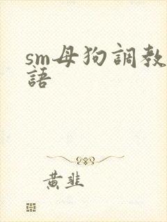 sm母狗调教淫语