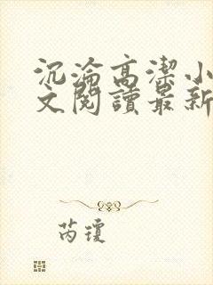 沉沦高洁小说全文阅读最新章节更新