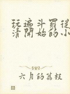 玩遍斗罗从朱竹清开始的小说但目前