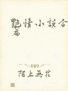 艳情小说合集短篇