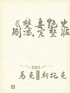 《双妻艳史》无删减完整版播放在线封面