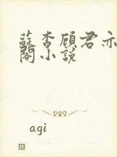 苏杳顾君亦笔趣阁小说封面