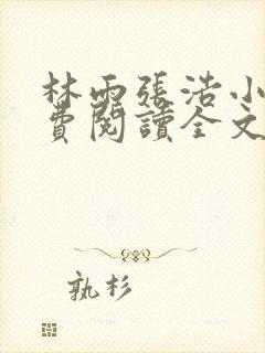 林雨张浩小说免费阅读全文最新章节