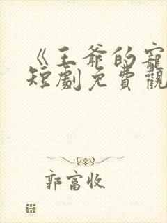 《王爷的宠妾》短剧免费观看