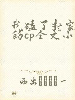 我磕了对家成我的cp全文小说免费阅读