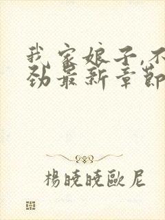 我家娘子,不对劲最新章节无弹窗