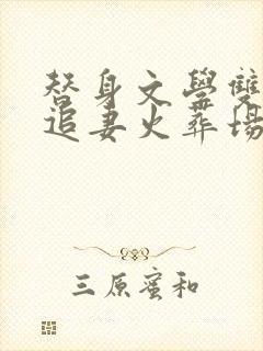 替身文学双男主追妻火葬场推荐