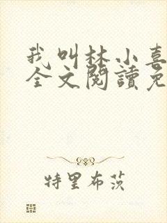 我叫林小喜小说全文阅读免费