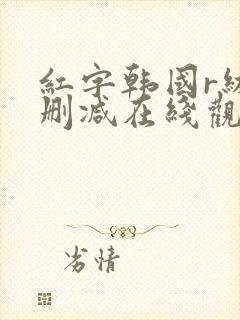 红字韩国r级未删减在线观看