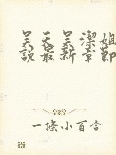 吴天吴洁姐弟小说最新章节更新内容