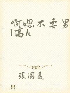 啊嗯不要男男bl高h