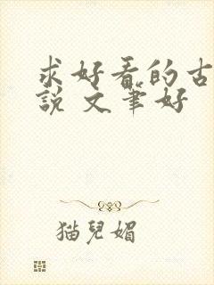 求好看的古言小说 文笔好