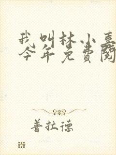 我叫林小喜17今年免费阅读