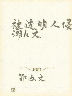 被透明人侵犯高潮h文