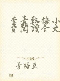 李青韩梅小说免费阅读全文最新章节