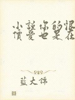 小说你的恨很廉价爱也是在线阅读封面