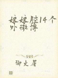 娘娘腔14个番外微博