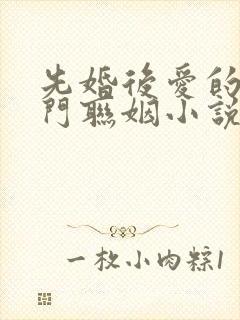 先婚后爱的双豪门联姻小说甜宠文