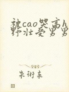 被cao哭高h野壮受男男
