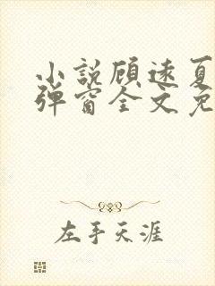 小说顾远夏婉无弹窗全文免费阅读