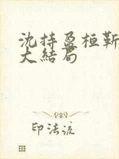 沈持盈桓靳小说大结局封面