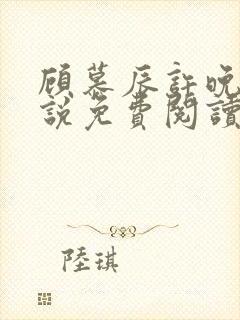 顾慕辰许晚音小说免费阅读最新章节