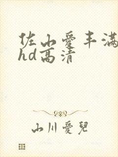 佐山爱丰满人妻hd高清