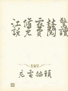 江修霖林惊至小说免费阅读最新章节