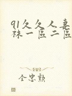 91久久人妻丝袜一区二区三区封面