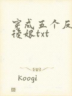 穿成五个反派的后娘txt