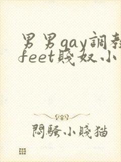 男男gay调教feet贱奴小说