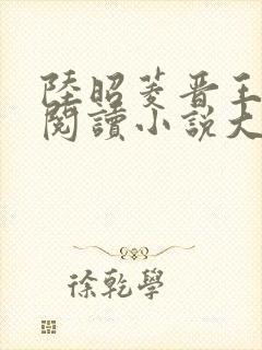 陆昭菱晋王免费阅读小说大结局