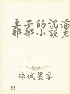 妻子的沉沦之路那那小说免费阅读